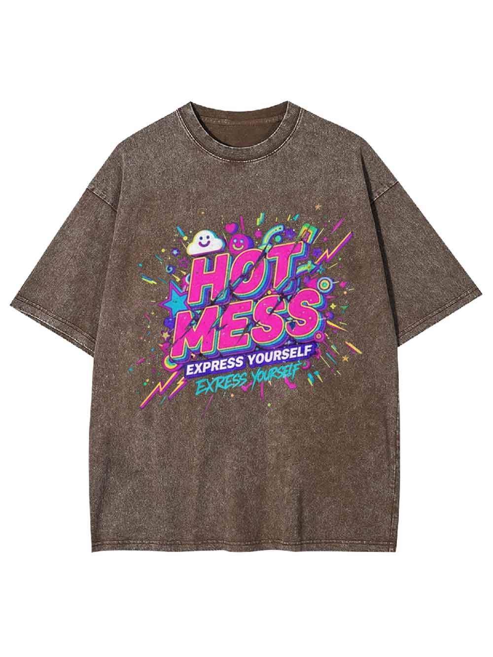 Hot Mess Washed Tshirt