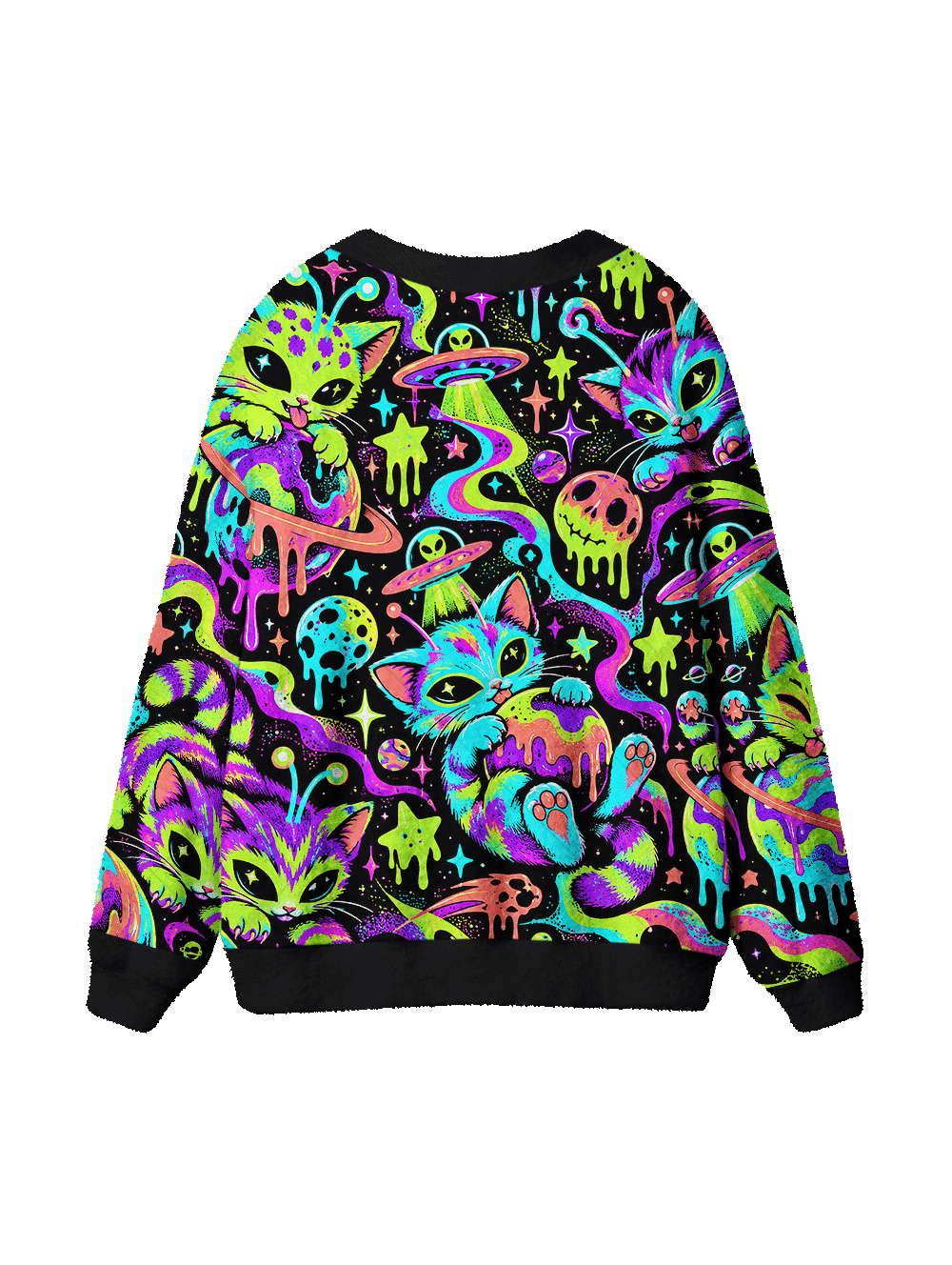 ALIEN KITTENS UGLY CARDIGAN SWEATERS