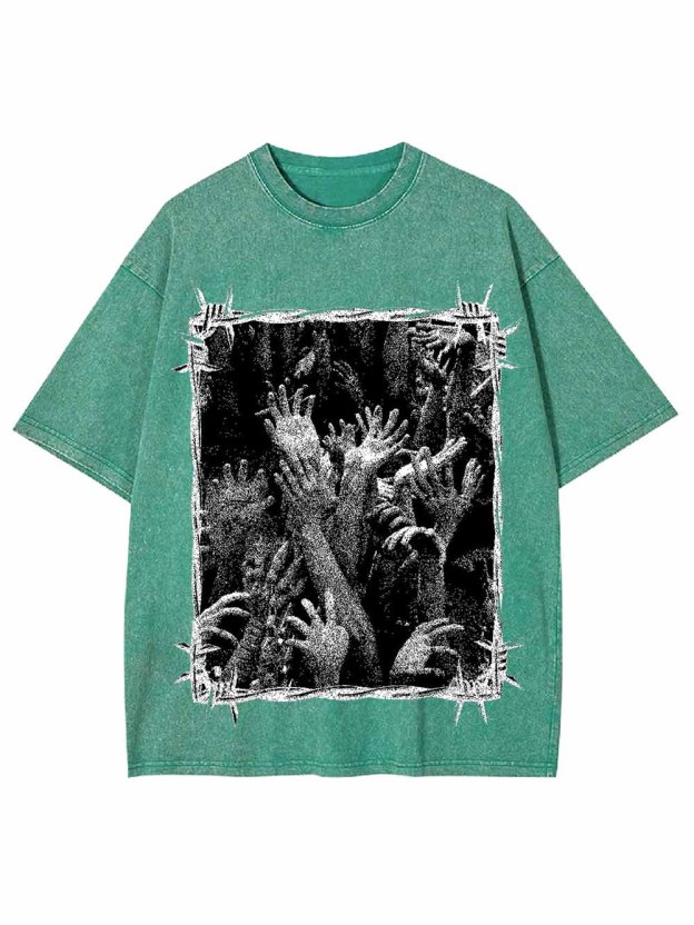 Tangled Panic Washed Tshirt