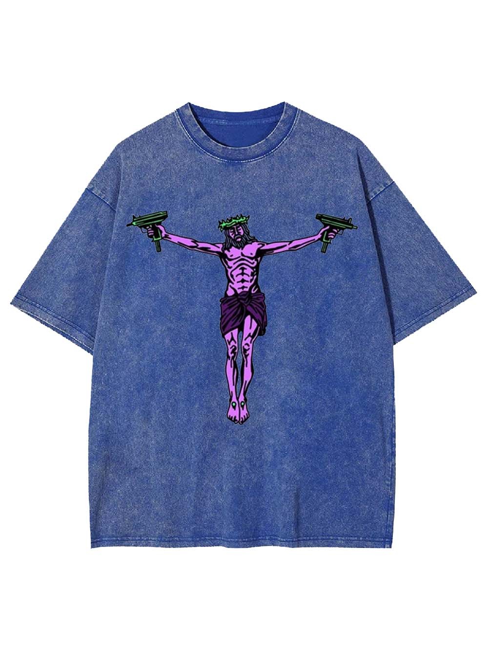 Tommy Gun Jesus Washed Tshirt
