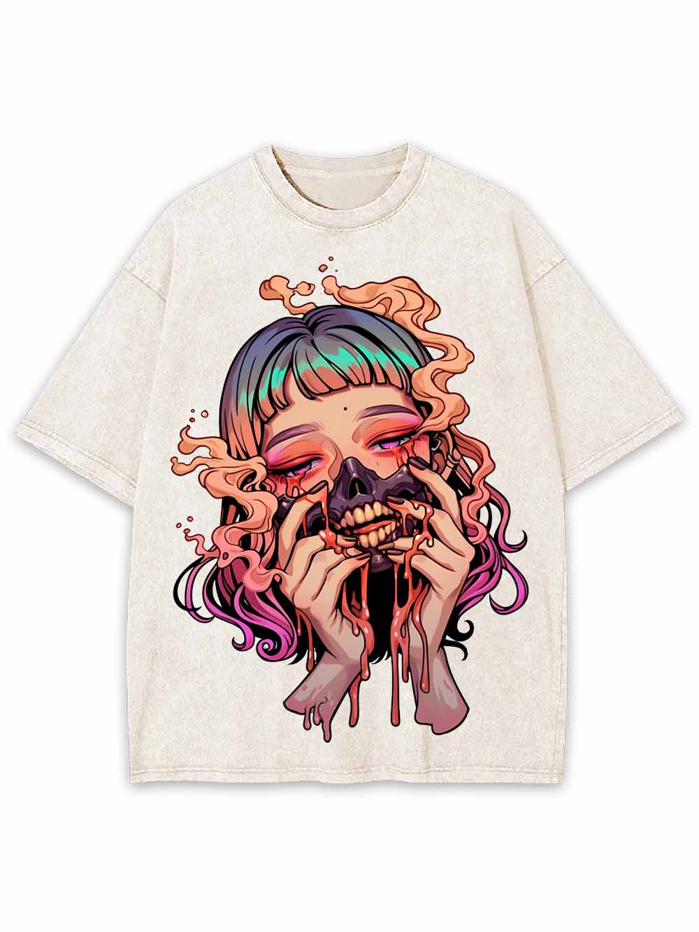 Masked Melancholy Washed Tshirt