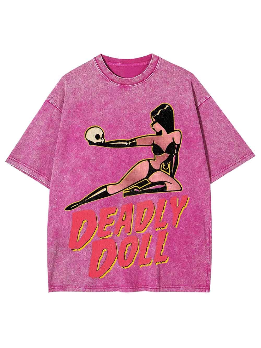 Deadly Doll Washed Tshirt
