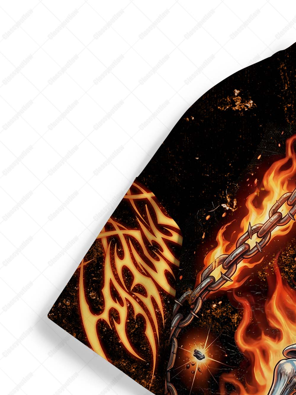 Flaming Bones Graphic T-shirt