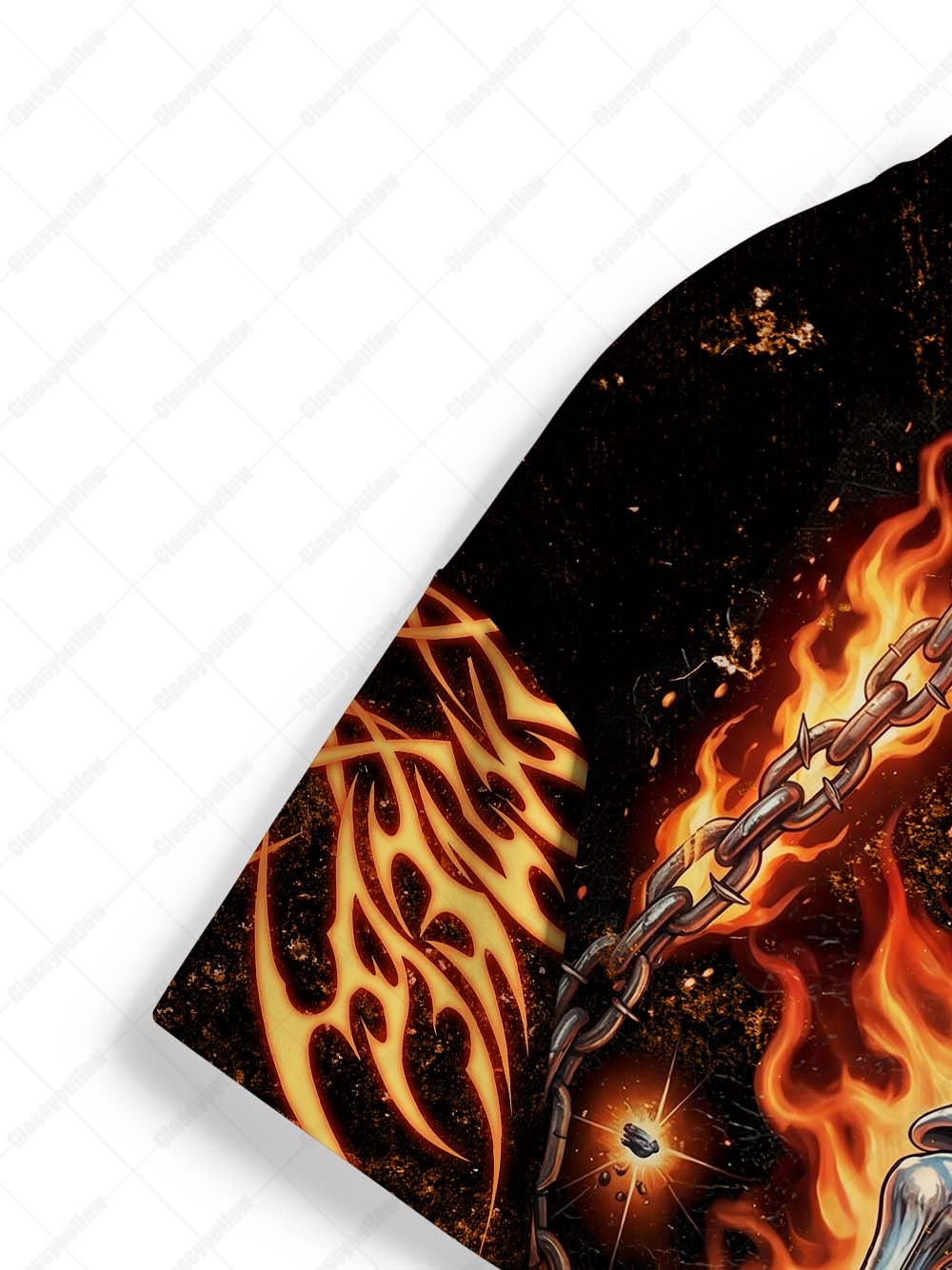 Flaming Bones Graphic T-shirt