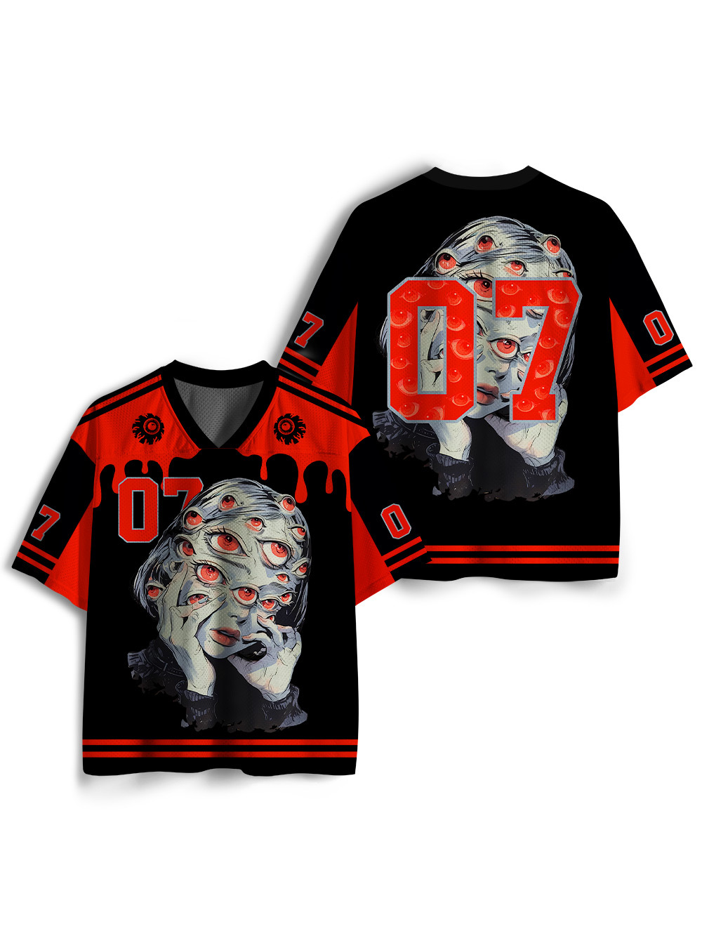 Thousand Eyes Gaze Mesh Jersey