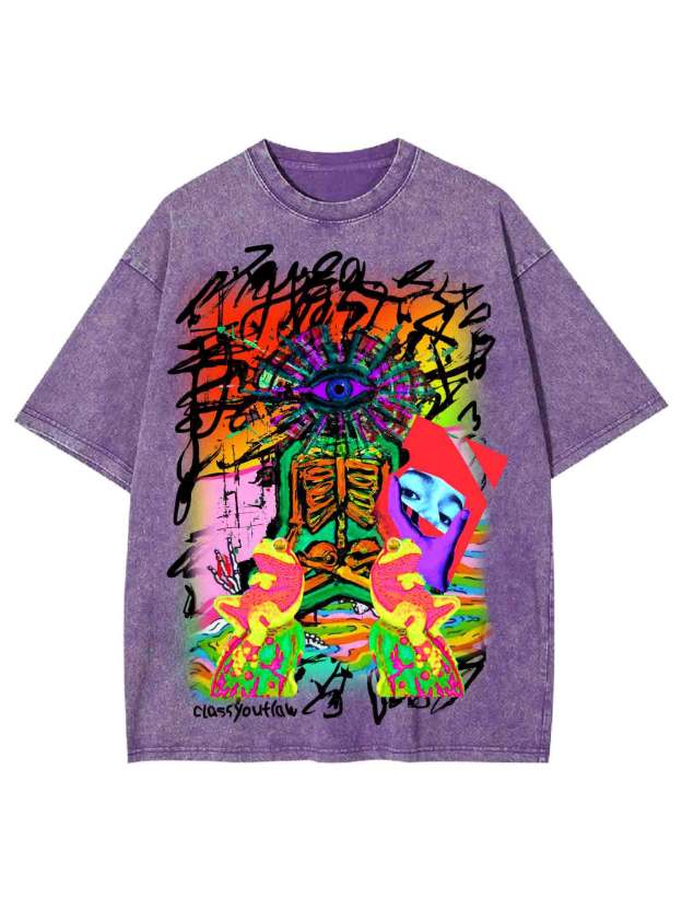 Out Of My Mind Washed Tshirt