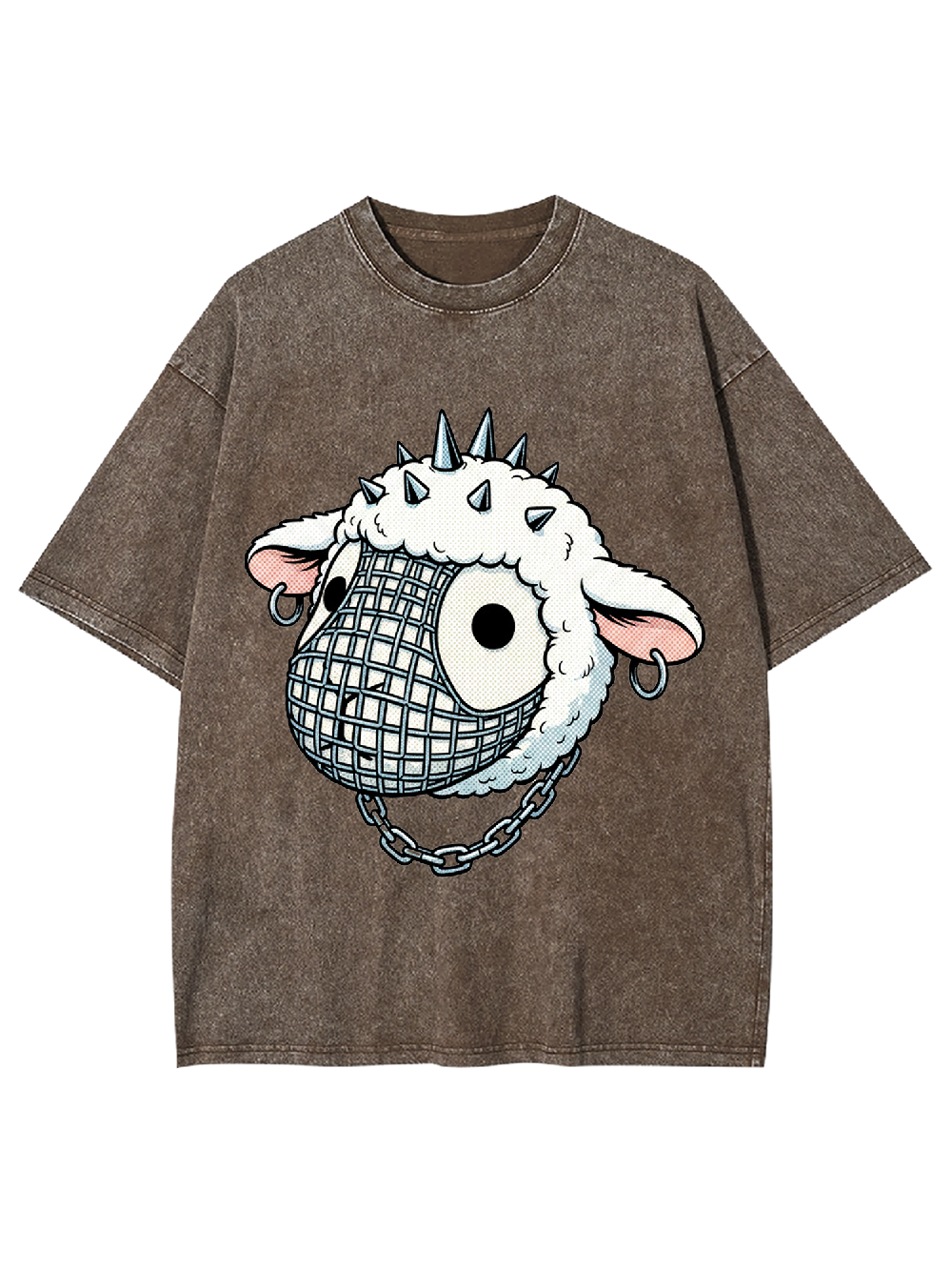Punk Sheep Washed Tshirt