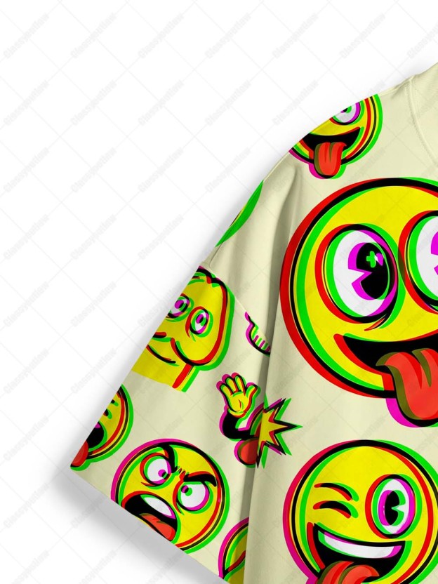 Emoji Overdose Graphic T-shirt