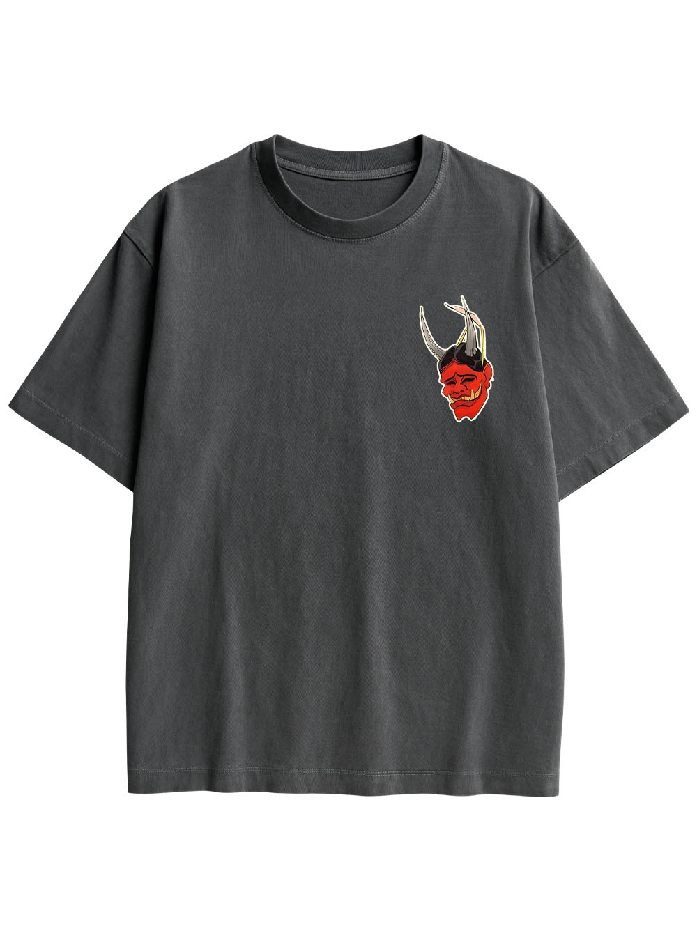 TATTOOED MYSTIQUE DOUBLE SIDED PRINT WASHED TSHIRT