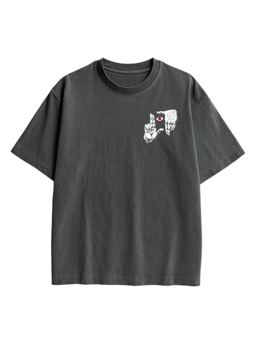 Hellsing Double Sided Print Washed TShirt