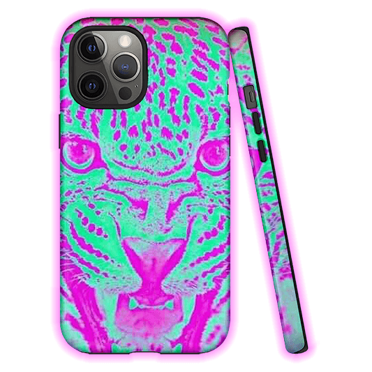 Neon Tiger Phone Case