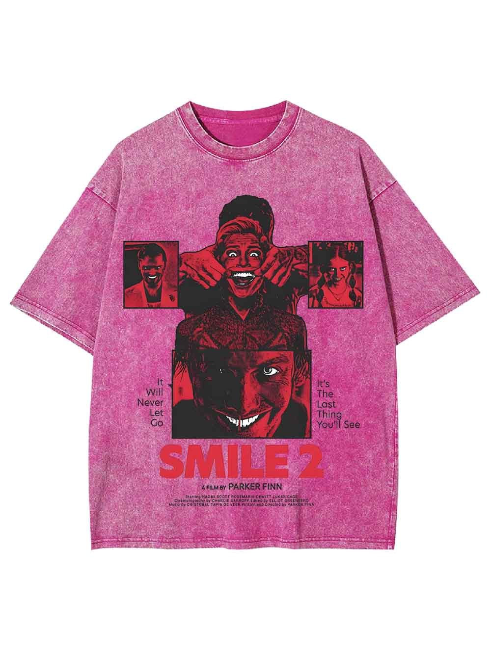 SMILE WASHED TSHIRT