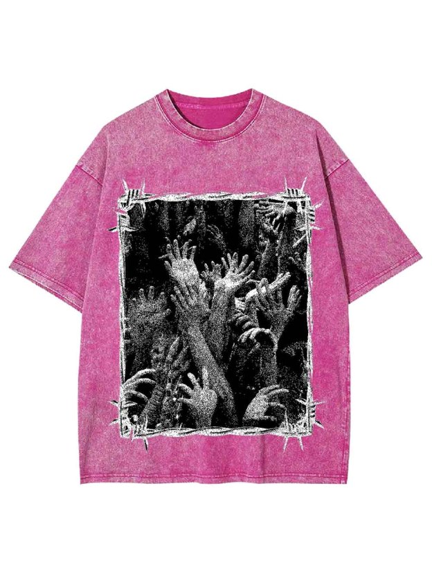 Tangled Panic Washed Tshirt