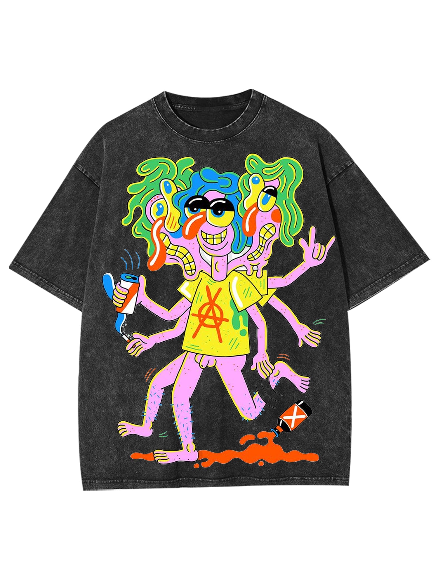 Personal Counduct Washed Tshirt-ClassyOutlaw