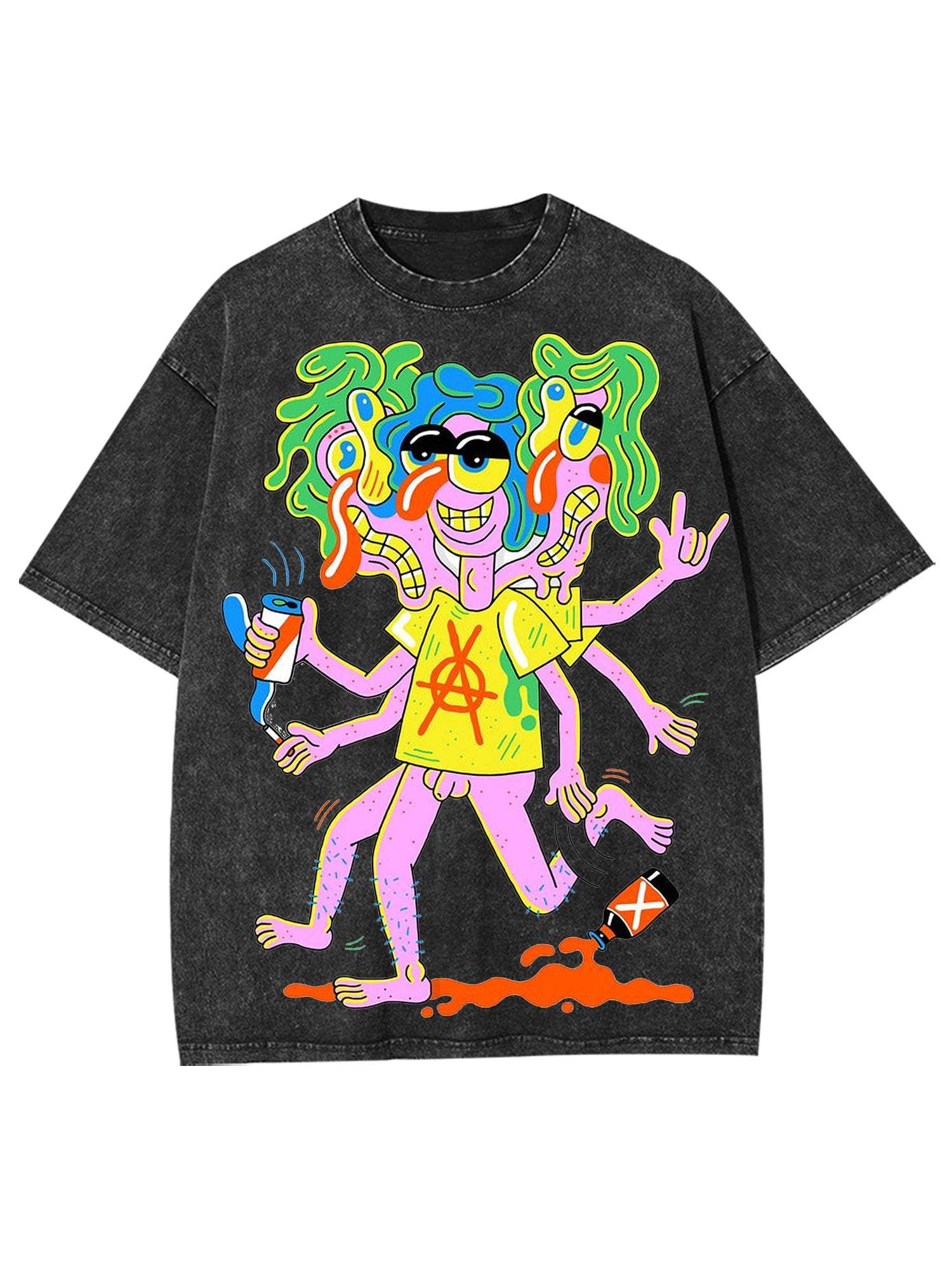 Personal Counduct Washed Tshirt-ClassyOutlaw