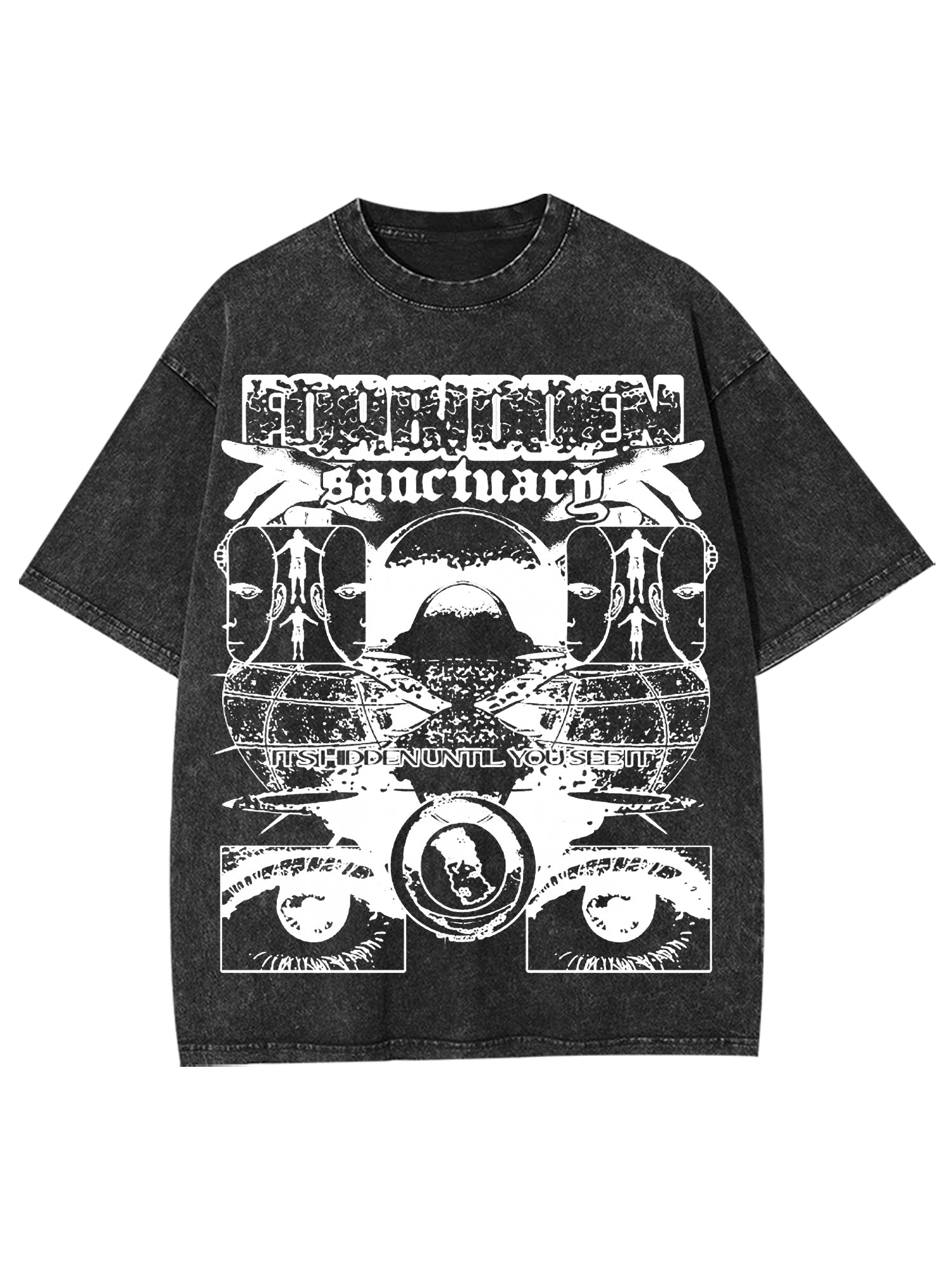 Sanctuarg Washed Tshirt-ClassyOutlaw