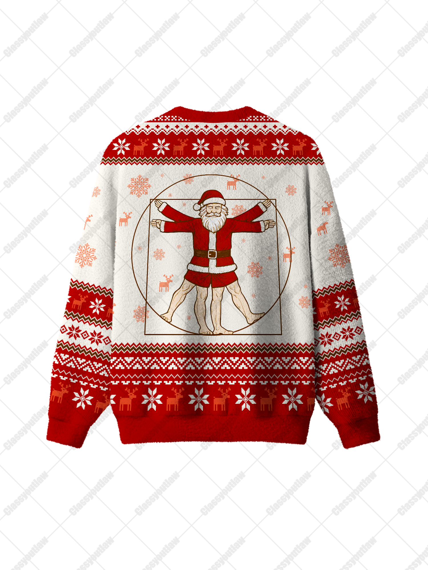 In Santa We Trust UGLY CHRISTMAS SWEATSHIRT