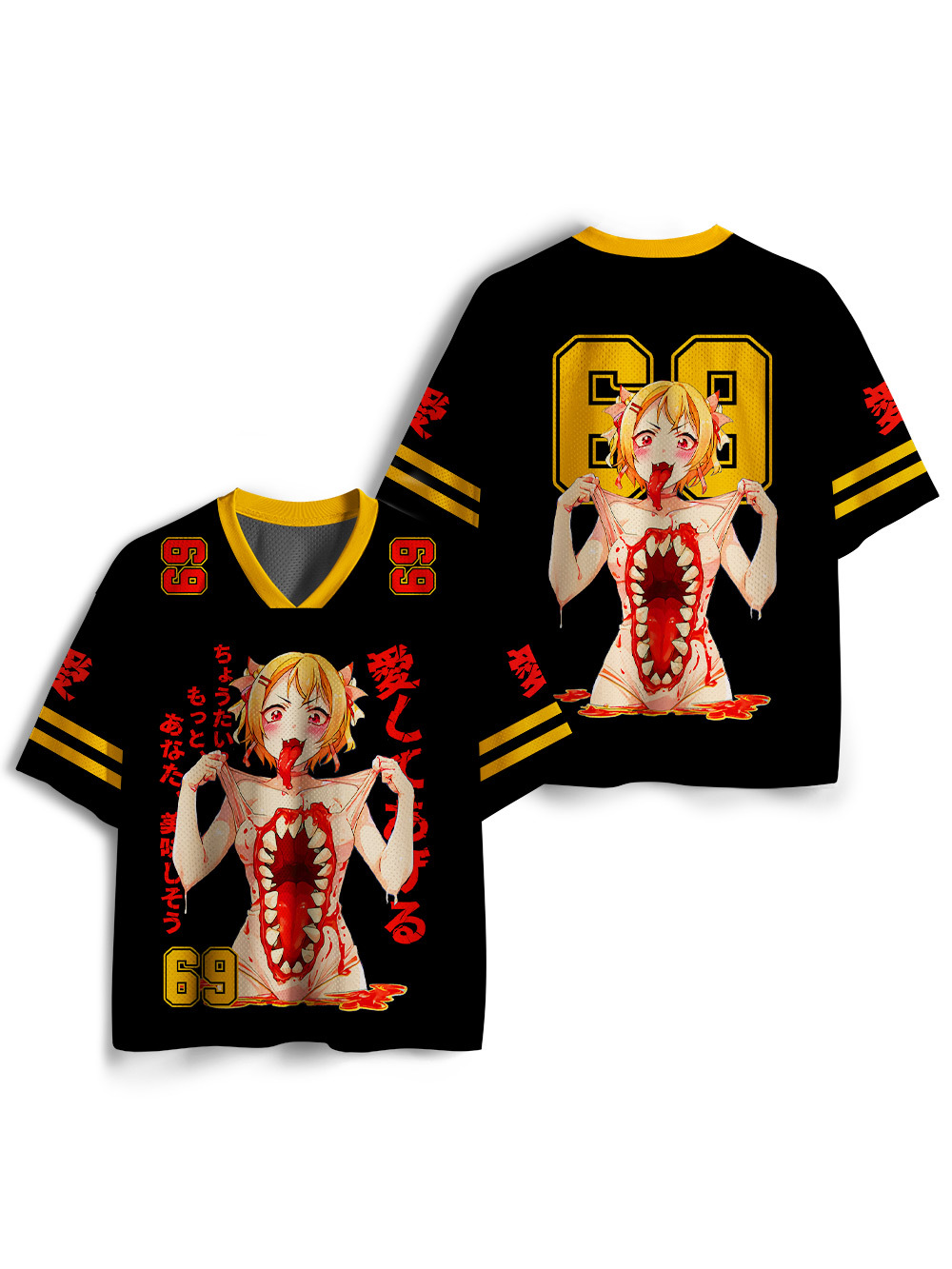 Love Devours All Mesh Jersey