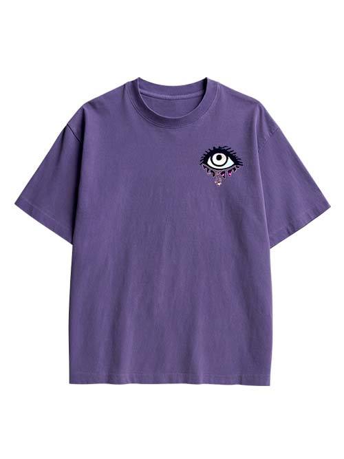 Mystic Melting Siren Double Sided Print Washed TShirt