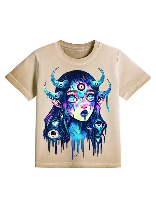 Celestial Visionary Washed Slim Tshirt