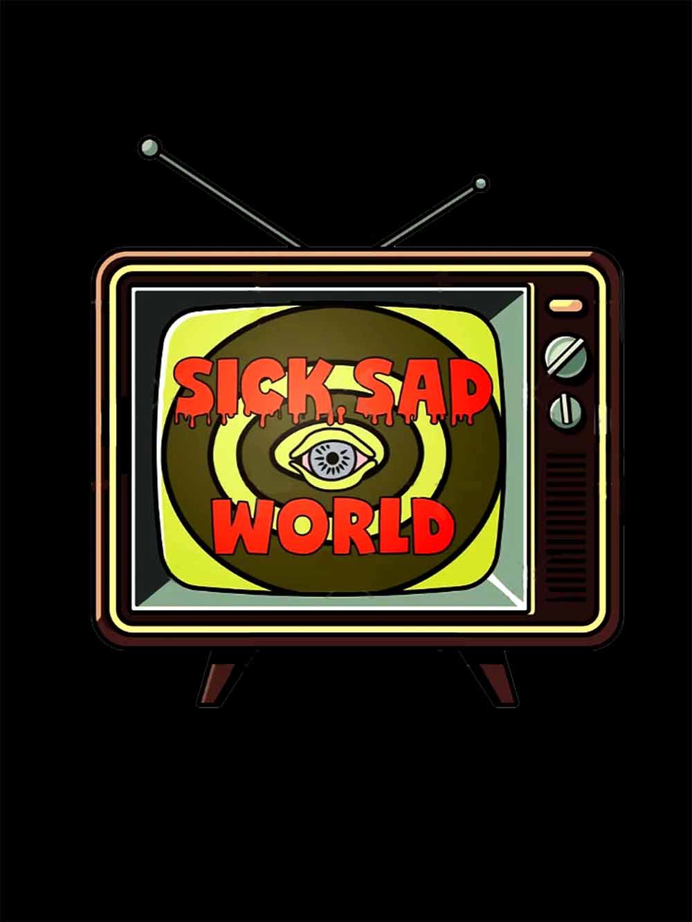Sick Sad World Washed Tshirt