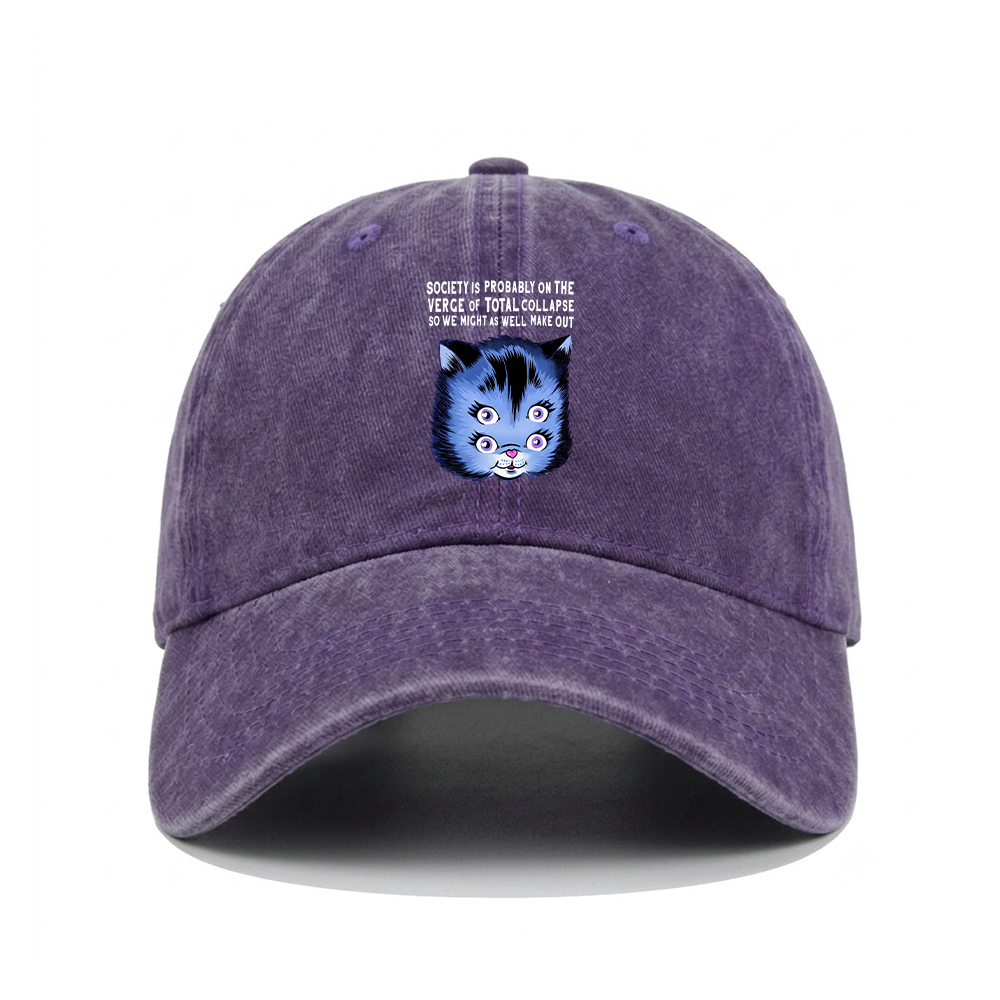 MAKE OUT WASHED VINTAGE BASEBALL CAP