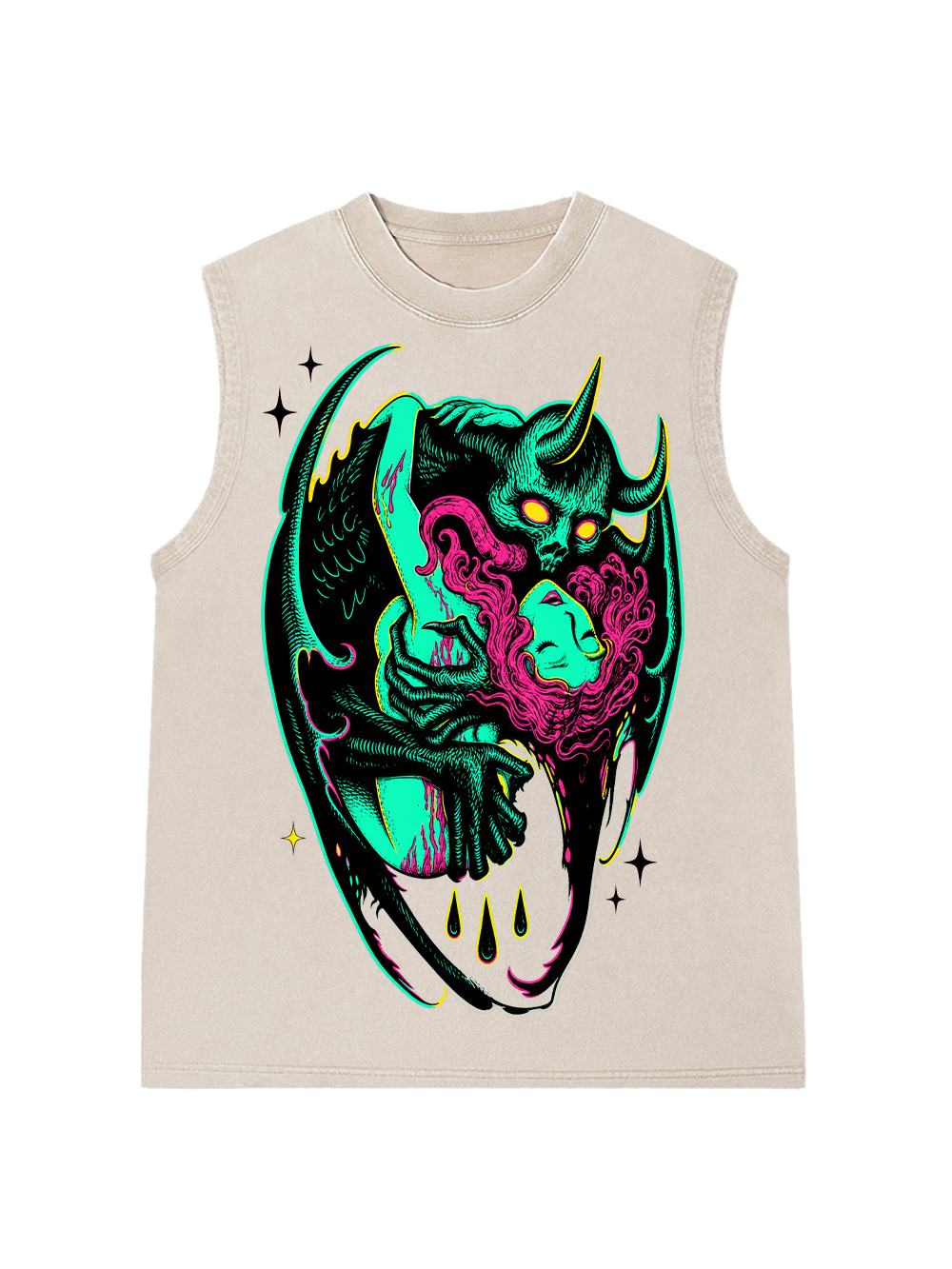 DEMON EMBRACE WASHED TANK