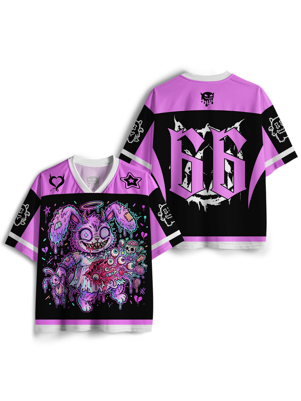 CRAZY BUNNY MESH JERSEY