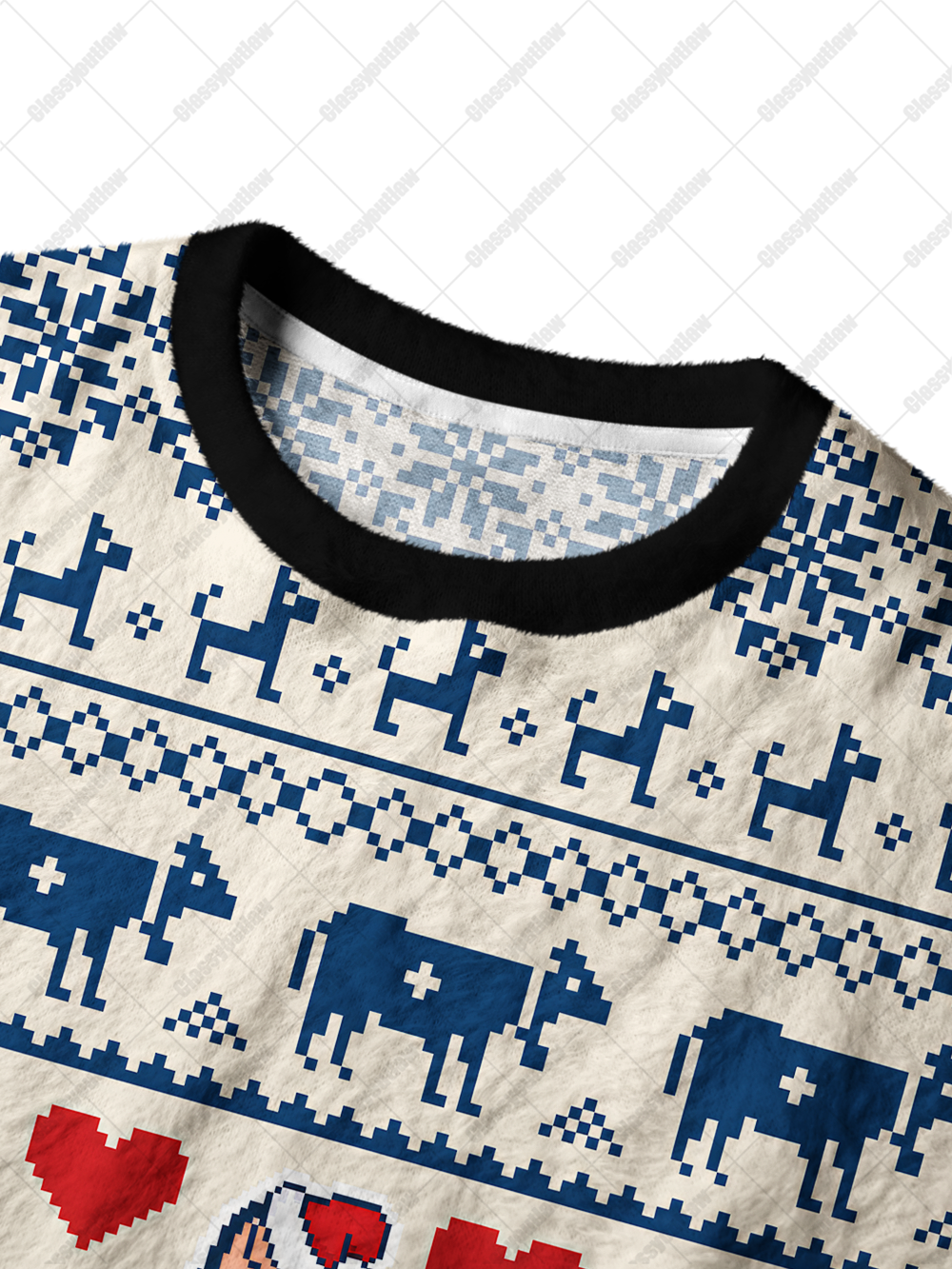 RUDE XMAS UGLY CHRISTMAS SWEATSHIRT