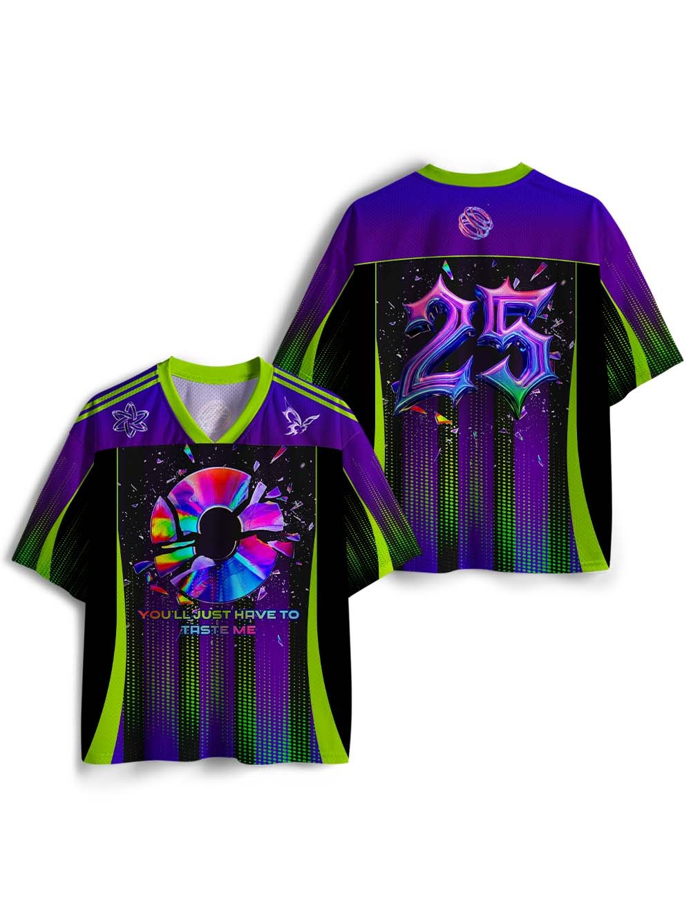 Holo Crash – Electric Sensation Techwear Mesh Jersey