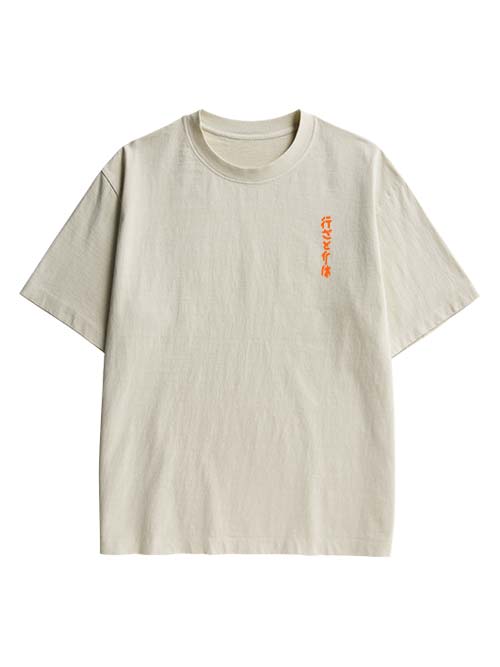 Ghost Song Double Sided Print Washed Tshirt