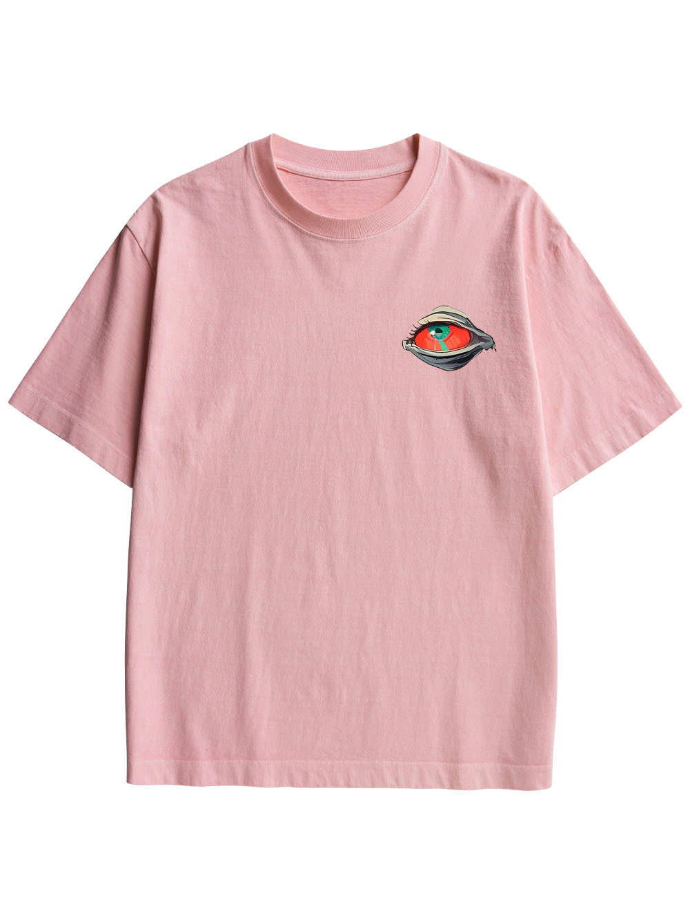 EYES OF THE UNSEEN DOUBLE SIDED PRINT WASHED TSHIRT