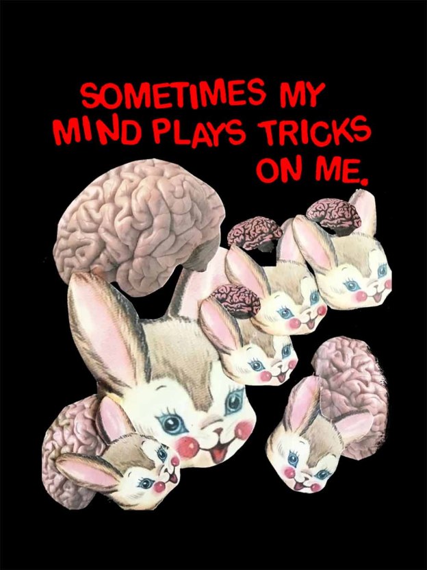 Sometimes My Mind Plays Tricks On Me Washed Tshirt