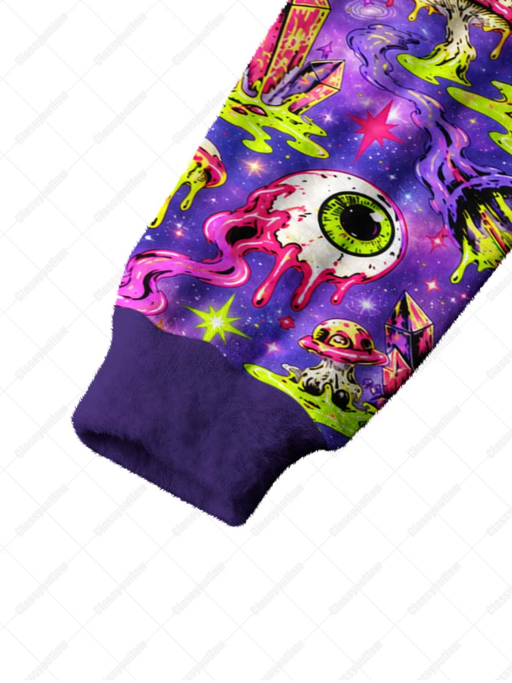 TRIPPY ALIEN UGLY CARDIGAN SWEATERS