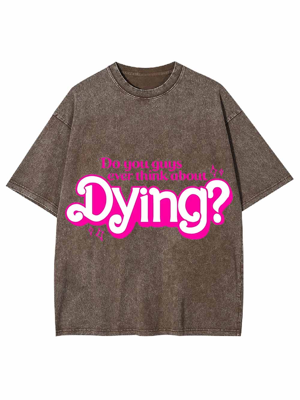 DYING WASHED TSHIRT