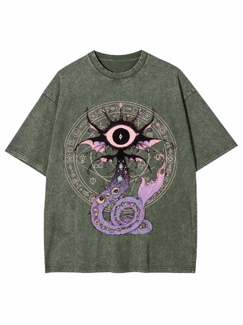 Mysterious Eye Of The Universe Washed Tshirt