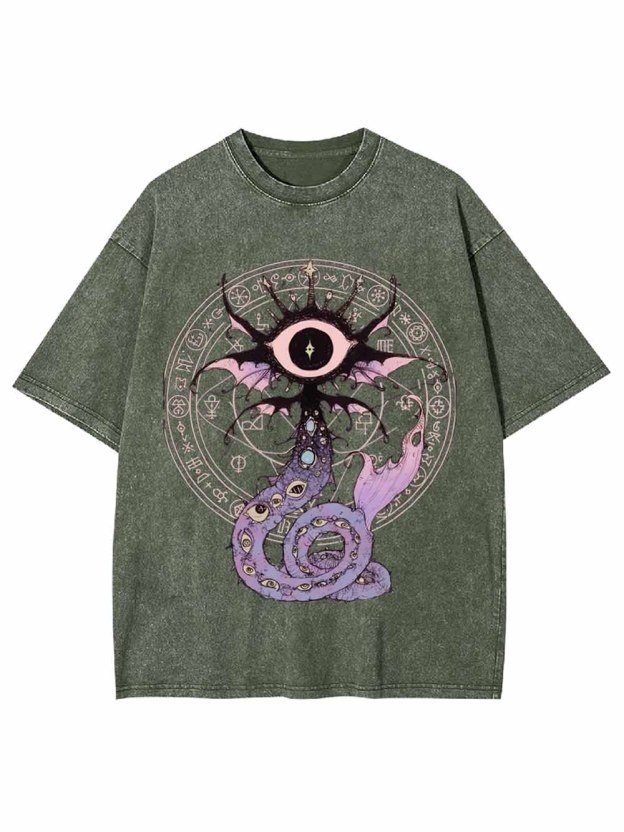 Mysterious Eye Of The Universe Washed Tshirt