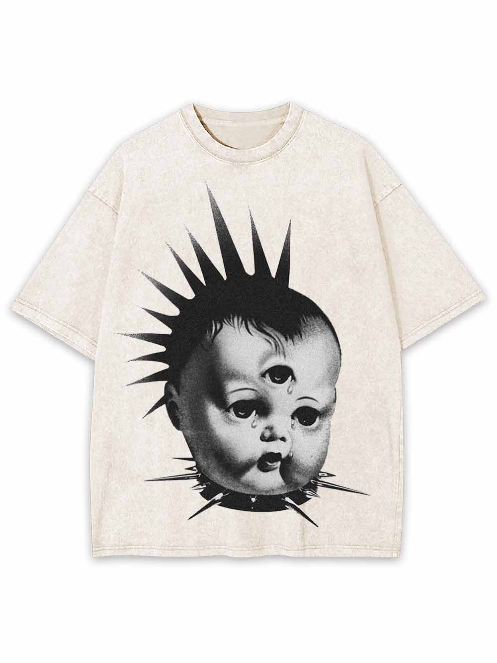 Triple Vision Punk Washed Tshirt