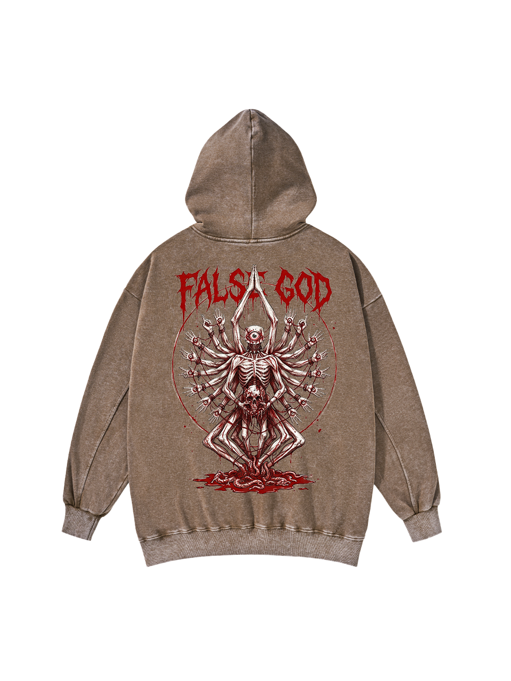 FALSE GOD WASHED HOODIE