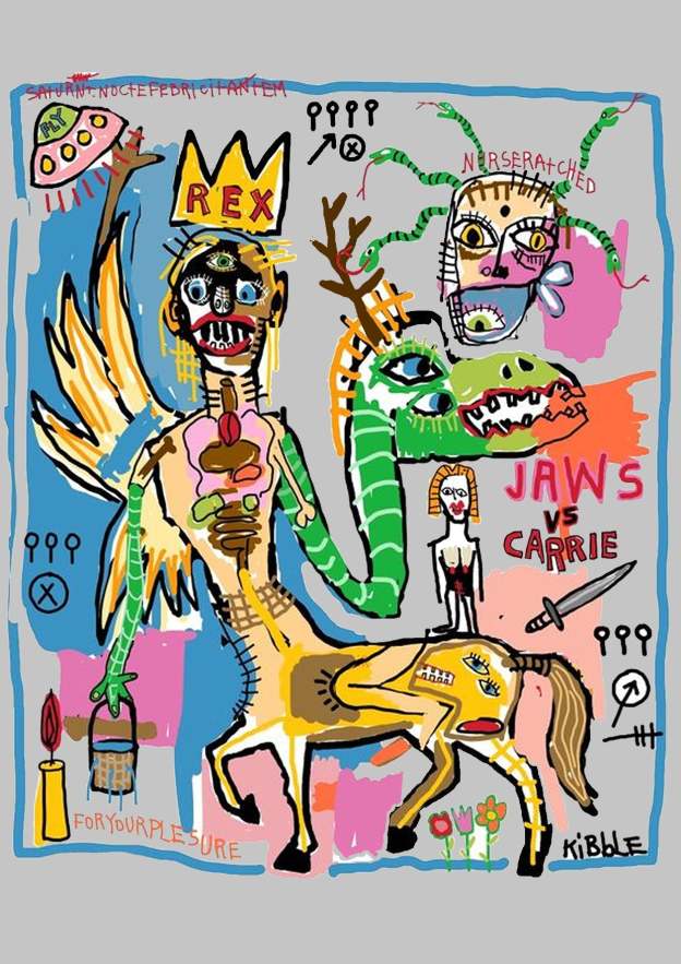 Centaur Washed Long-Sleeve Tshirt-ClassyOutlaw