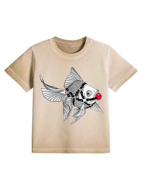 Bound Fish Washed Slim Tshirt