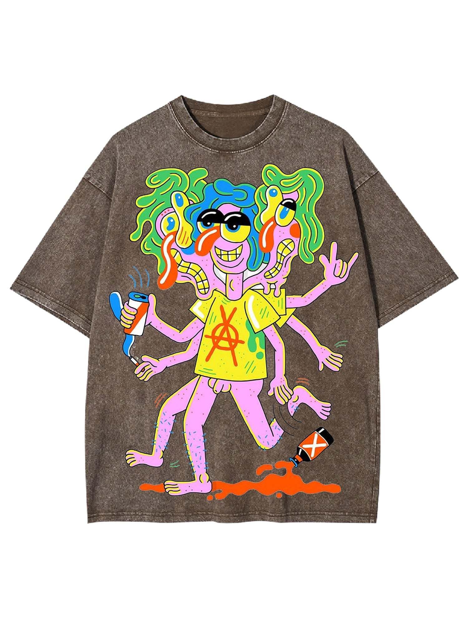 Personal Counduct Washed Tshirt-ClassyOutlaw