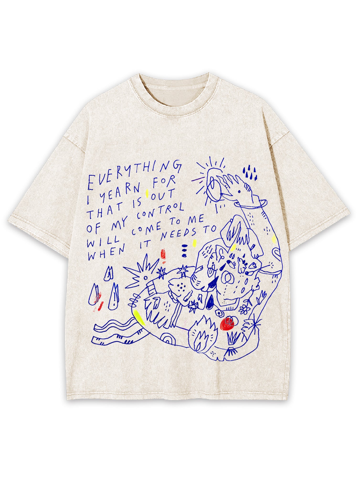 Craving Bitches Washed Tshirt-ClassyOutlaw