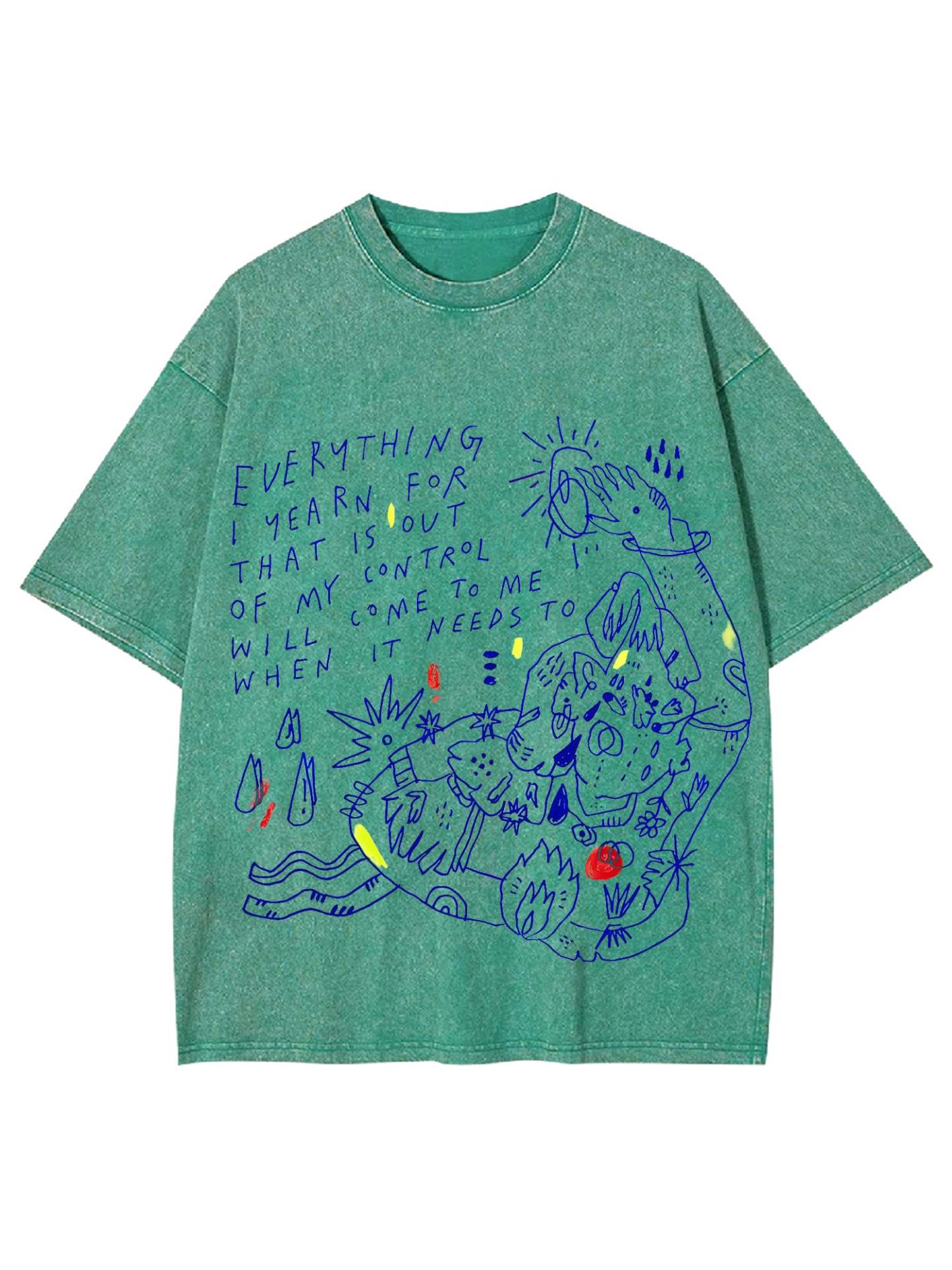 Craving Bitches Washed Tshirt-ClassyOutlaw