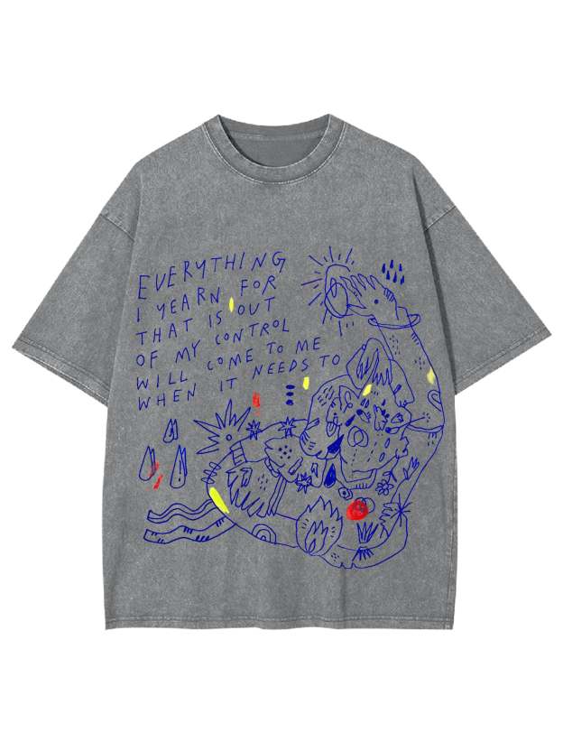 Craving Bitches Washed Tshirt-ClassyOutlaw