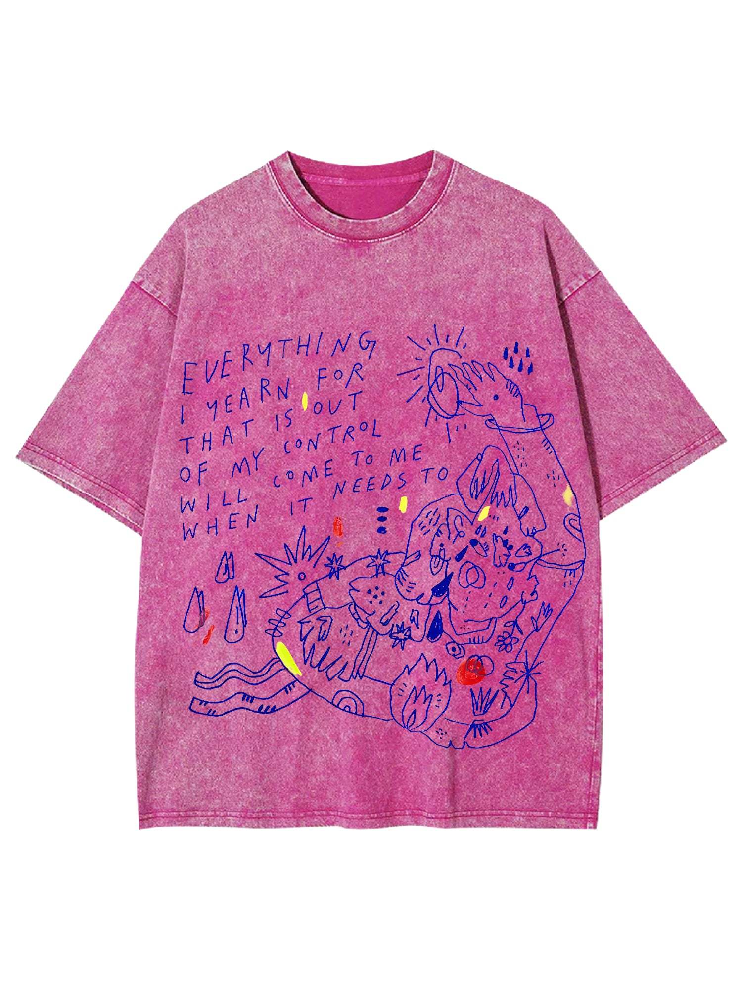 Craving Bitches Washed Tshirt-ClassyOutlaw