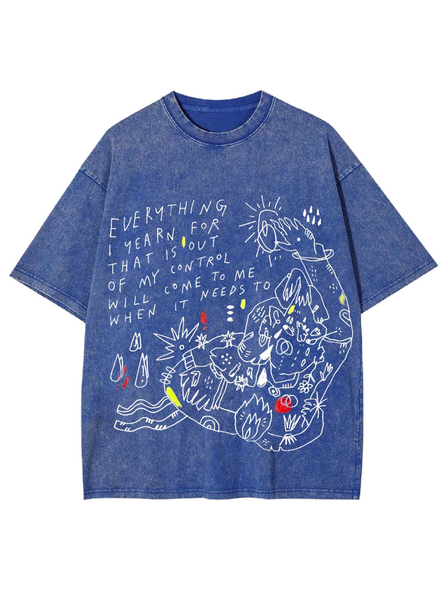 Craving Bitches Washed Tshirt-ClassyOutlaw