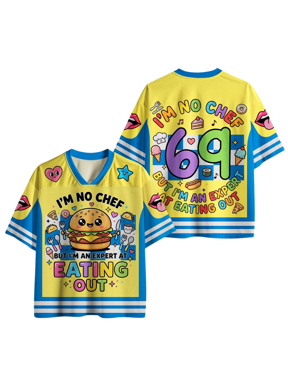 I'M NO CHEF MESH JERSEY