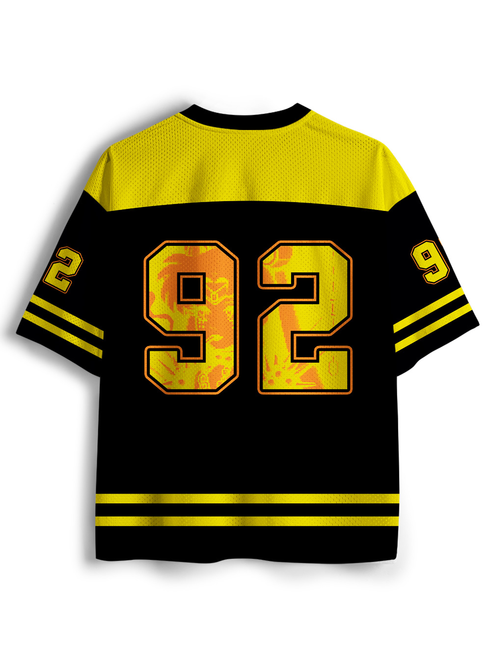 Punk Moon Washed Tshirt Mesh Jersey