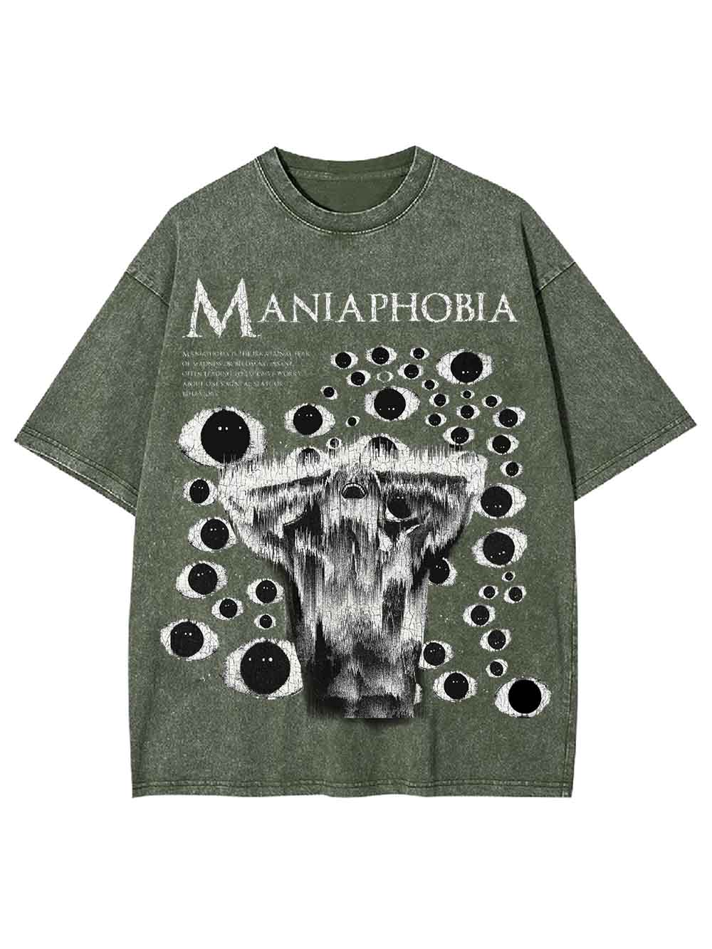 Maniaphobia Washed Tshirt